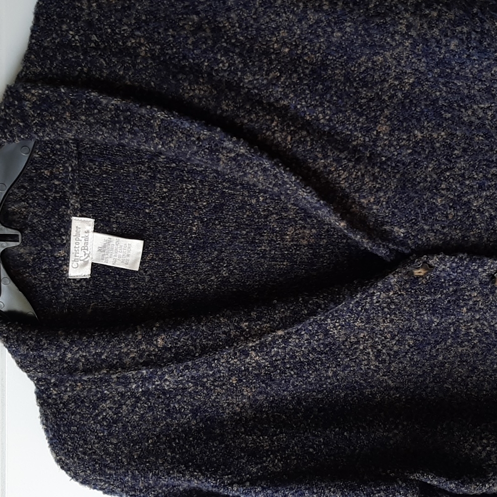 Christopher & Banks Bouclé LS Sweater XL